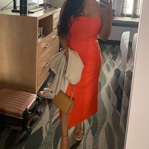 Vibrant linen midi dress - Petal & Pup